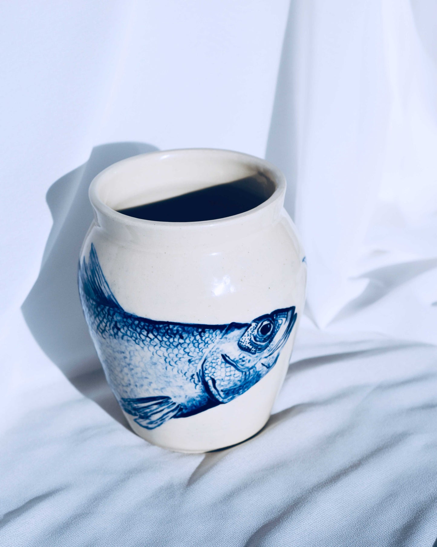 Ceramic fish Vase